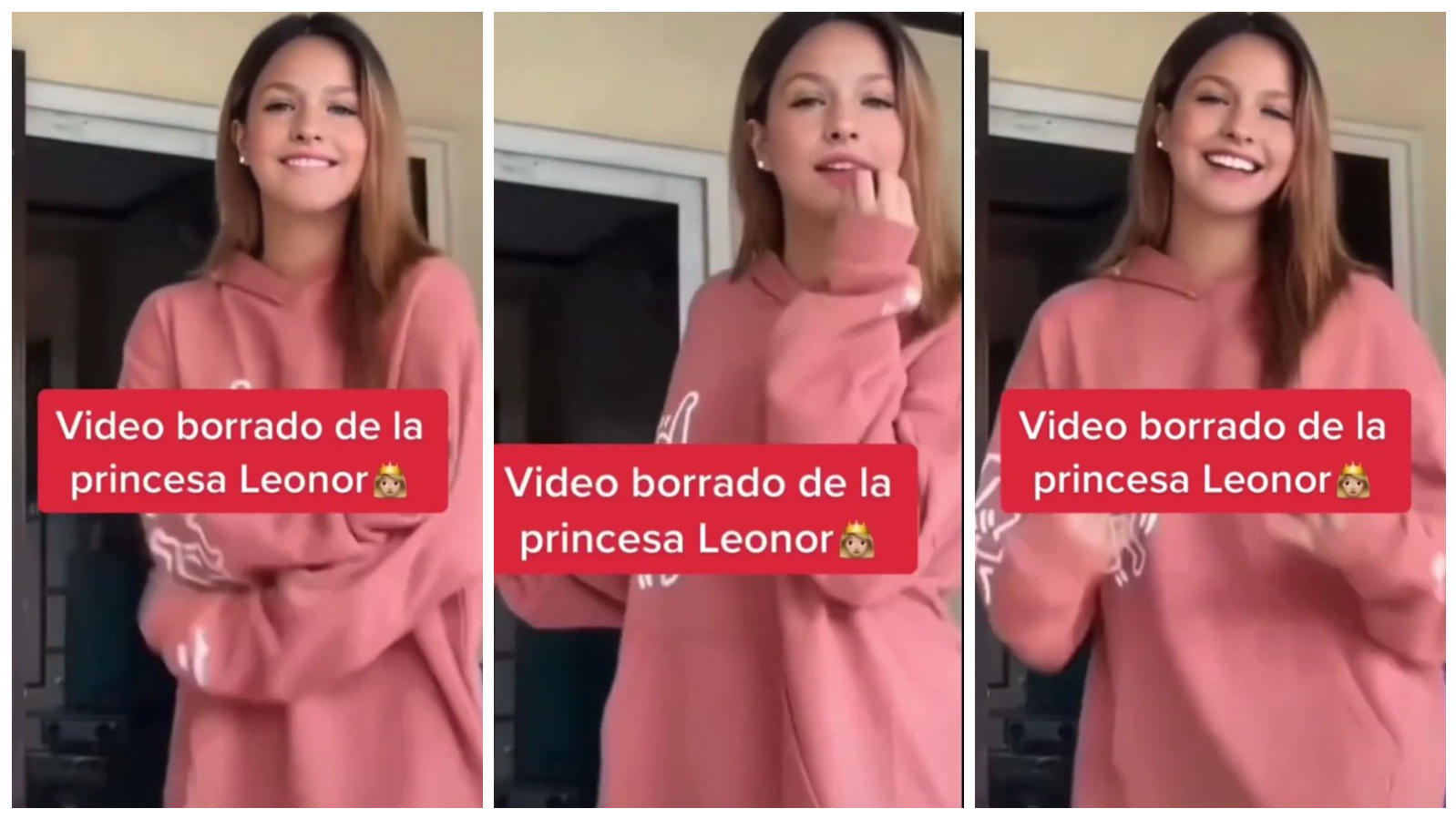 Sieht aus wie Prinzessin Leonor, ist sie aber nicht. Ein TikTok-Video mit einer scheinbar tanzenden Thronfolgerin ging in Spanien viral.