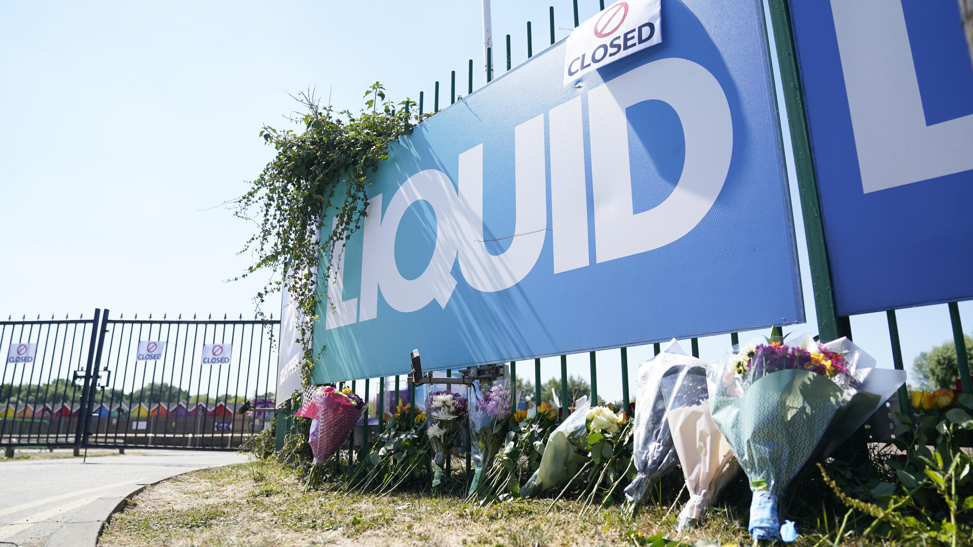 Liquid Leisure death. Flowers are left outside Liquid Leisure in Windsor, following the death of an 11-year-old girl. Emergency services were called at around 3.55pm on Saturday to reports of the child getting into difficulty at the water park near D