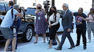 Los Angeles, CA - Vanessa Bryant leaves court for the trial against Los Angeles County regarding pictures taken at the helicopter crash site where Kobe Bryant died.Pictured: Vanessa BryantBACKGRID USA 11 AUGUST 2022 *UK Clients - Pictures Containing ChildrenPlease Pixelate Face Prior To Publication*