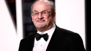 BEVERLY HILLS - FEBRUARY 26: Salman Rushdie attends the Vanity Fair Oscar Party 2017 on February 26, 2017 in Beverly Hills, California.Credit: MPI99 / MediaPunch
