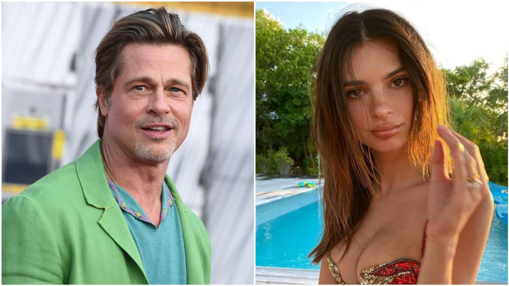 Brad Pitt soll zusammen mit Emily Ratajkowski gesehen worden sein. Läuft da was?