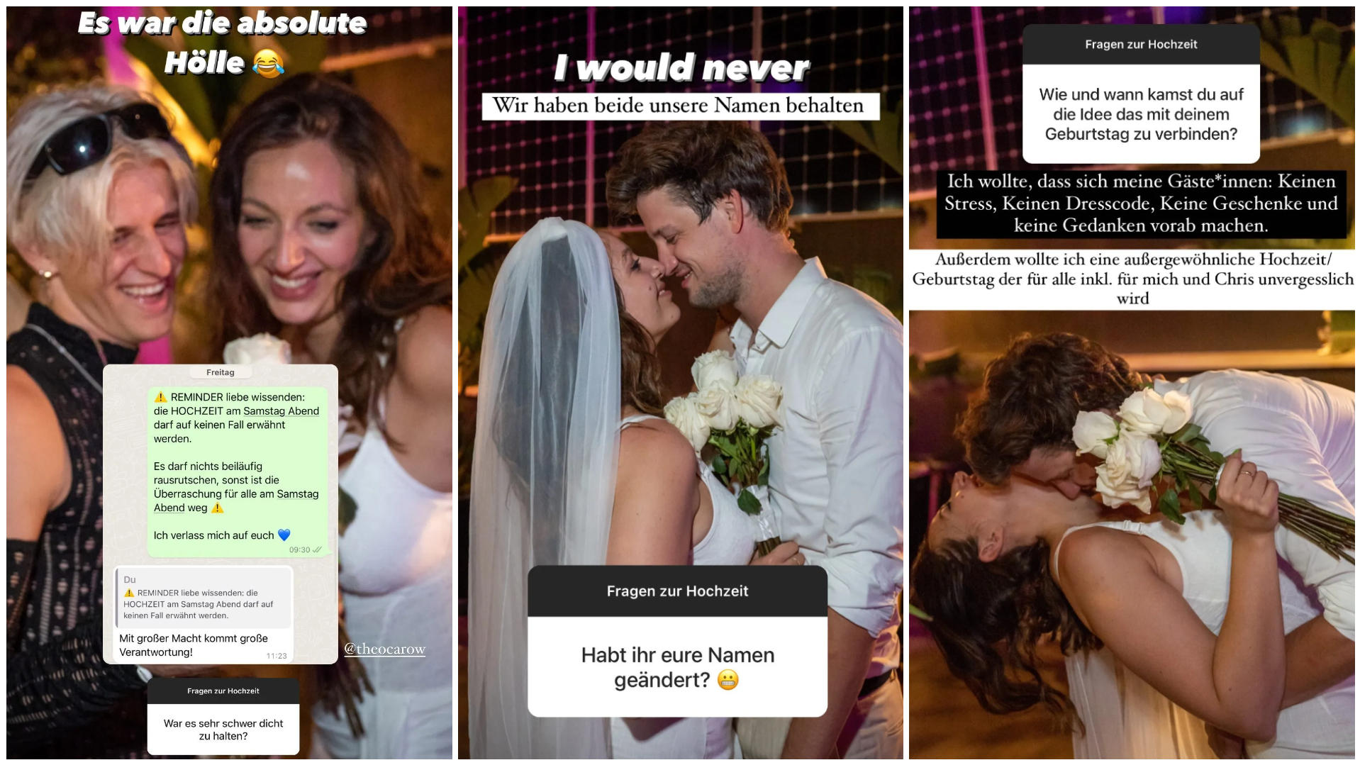 Die Fans sind neugierig: Wie hat Hannah die Überraschungs-Hochzeit geplant? Auf Instagram beantwortet sie einige Frage.