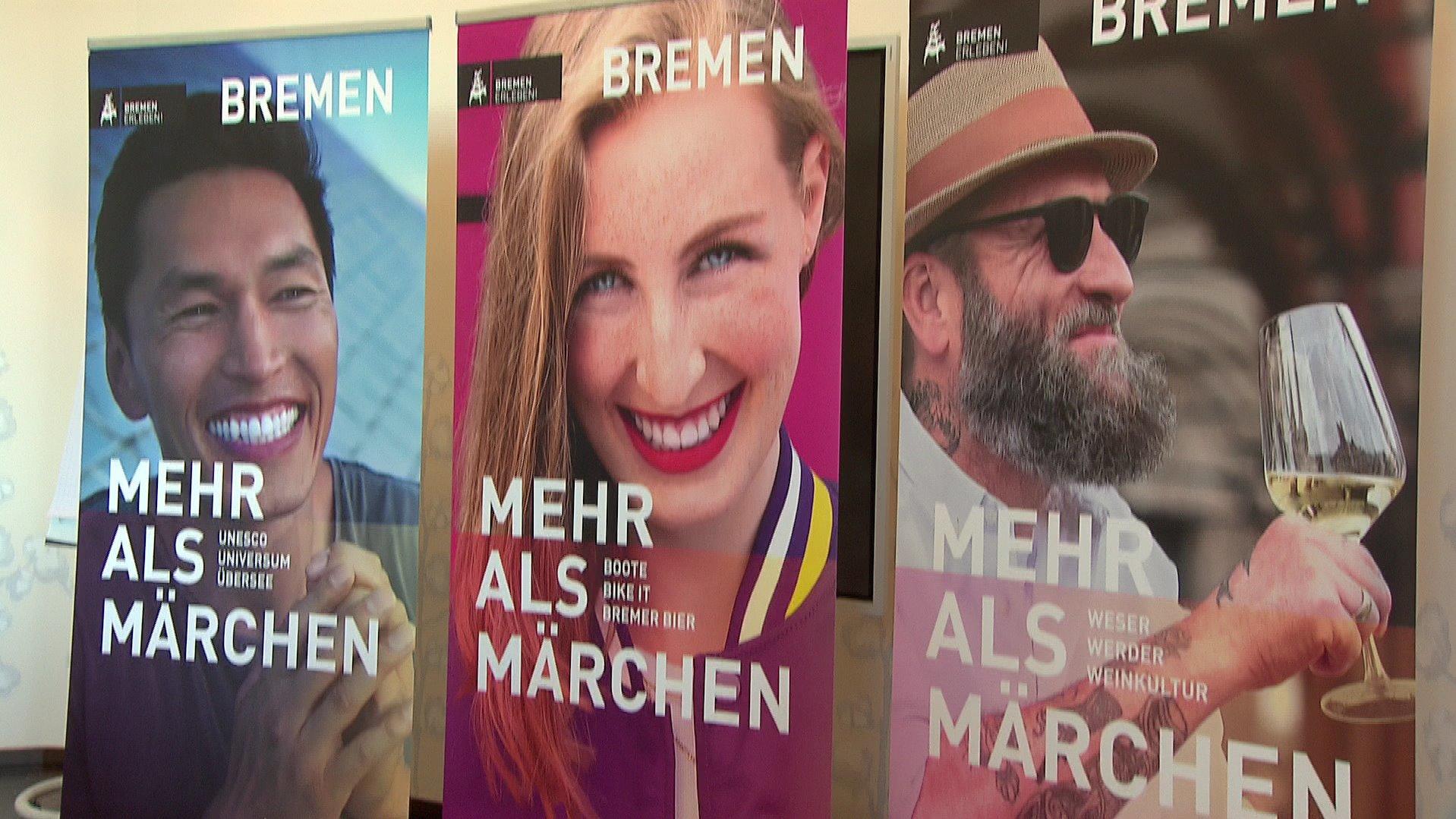 Bremens Tourismus-Kampagne wirbt für die Hansestadt in verschiedenen Großstädten.