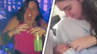 Vivian Wise Ruizvelasco beim Party machen im Club und im Krankenhaus mit ihrem Baby