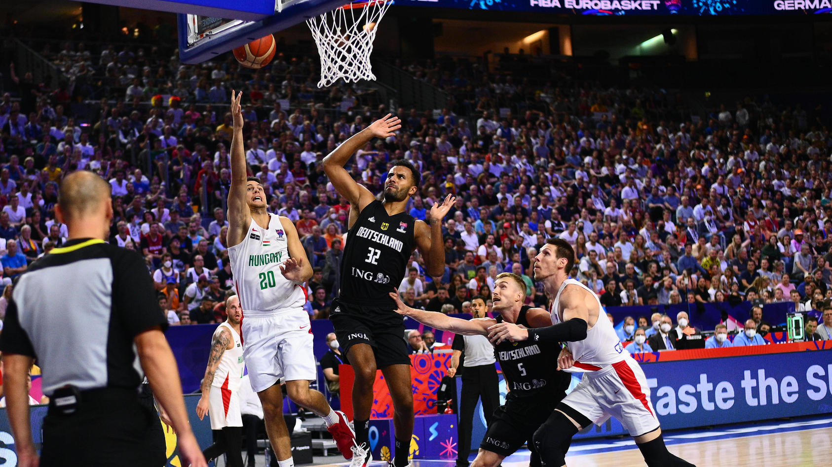 Basketball-EM Deutschland überrollt Ungarn im letzten Gruppenspiel