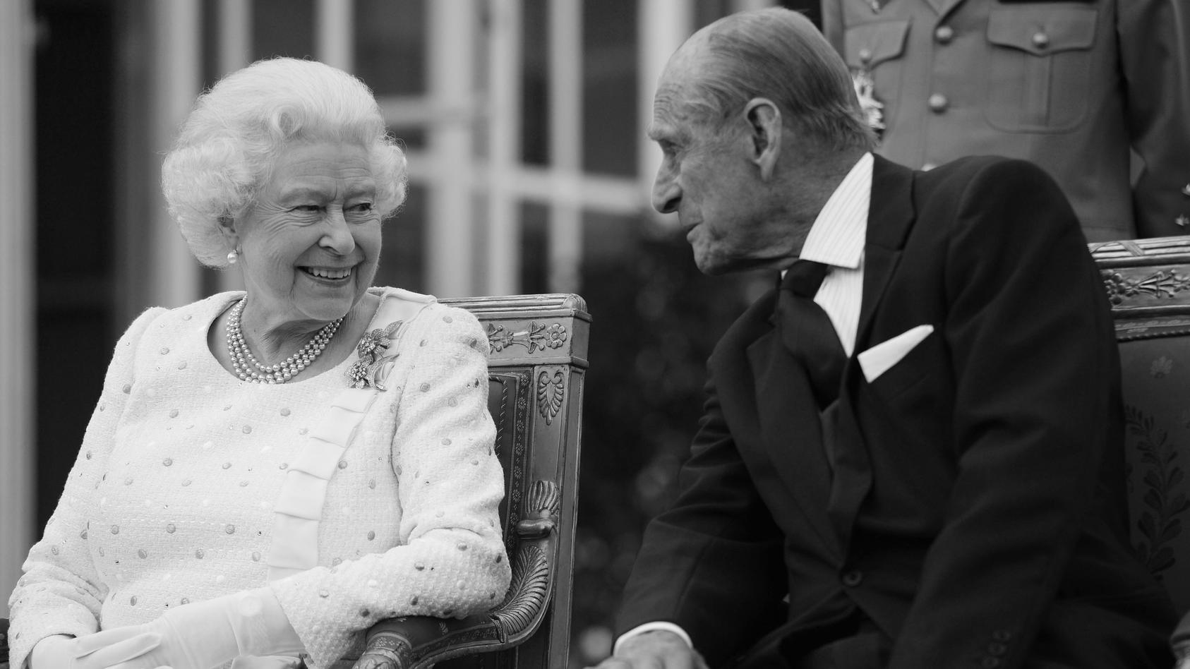 Queen Elizabeth und Prinz Philip bei ihrem Hochzeitstag am 20.11.2018