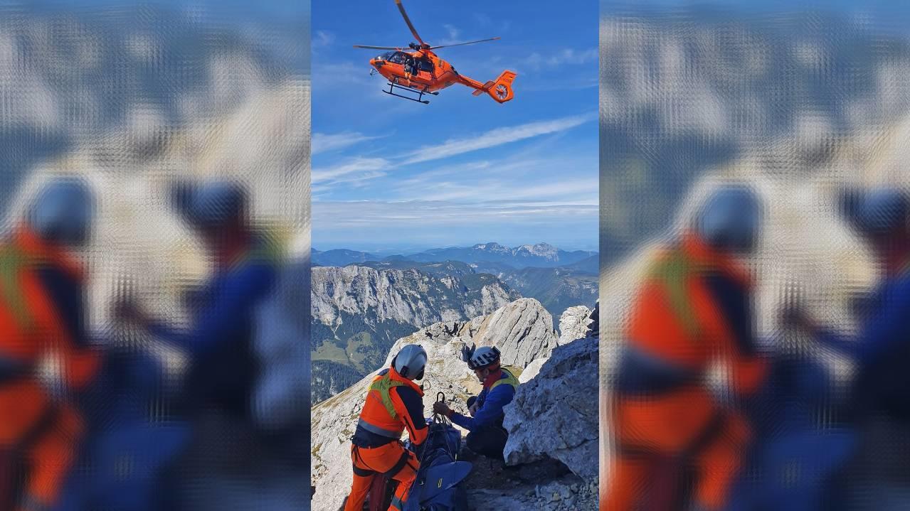 In Ramsau bei Berchtesgaden verunglückte eine Bergsteigerin schwer.