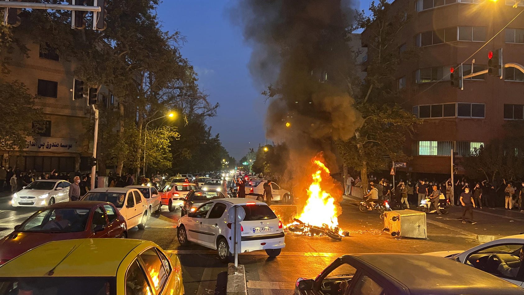 Proteste in Iran (Symbolfoto)