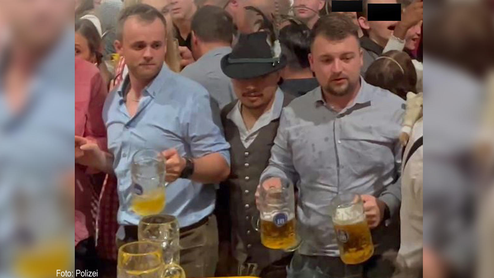 Die Polizei München sucht diese Männer