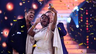 Die Jury: Jorge González (l.), Motsi Mabuse und Joachim Llambi.Die Verwendung des sendungsbezogenen Materials ist nur mit dem Hinweis und Verlinkung auf RTL+ gestattet.