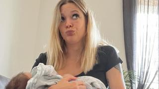 Anne Wünsche mit Sohn Sávio