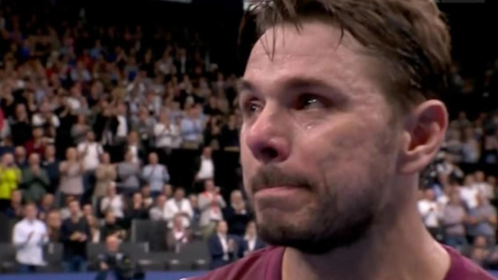 Tennis-Star Stan Wawrinka bricht nach Sieg in Tränen aus