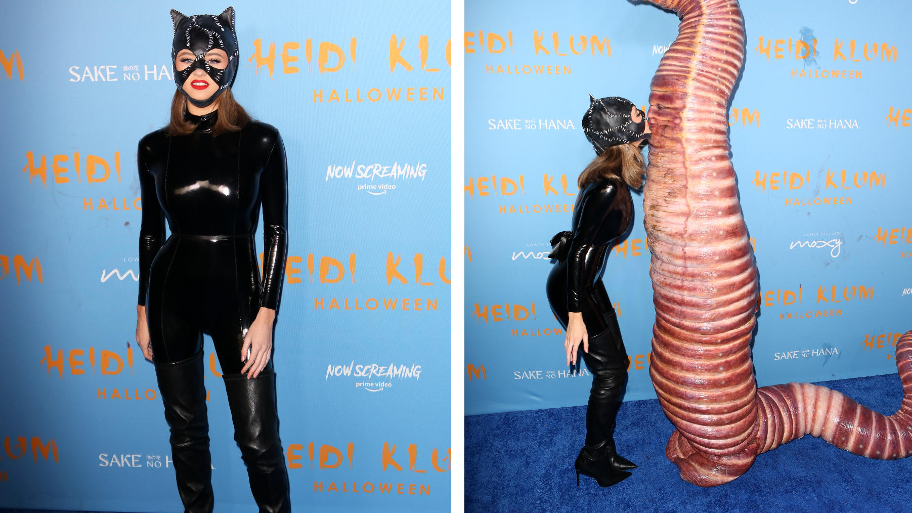 Leni und Heidi Klums Halloween-Looks könnten nicht unterschiedlicher sein.