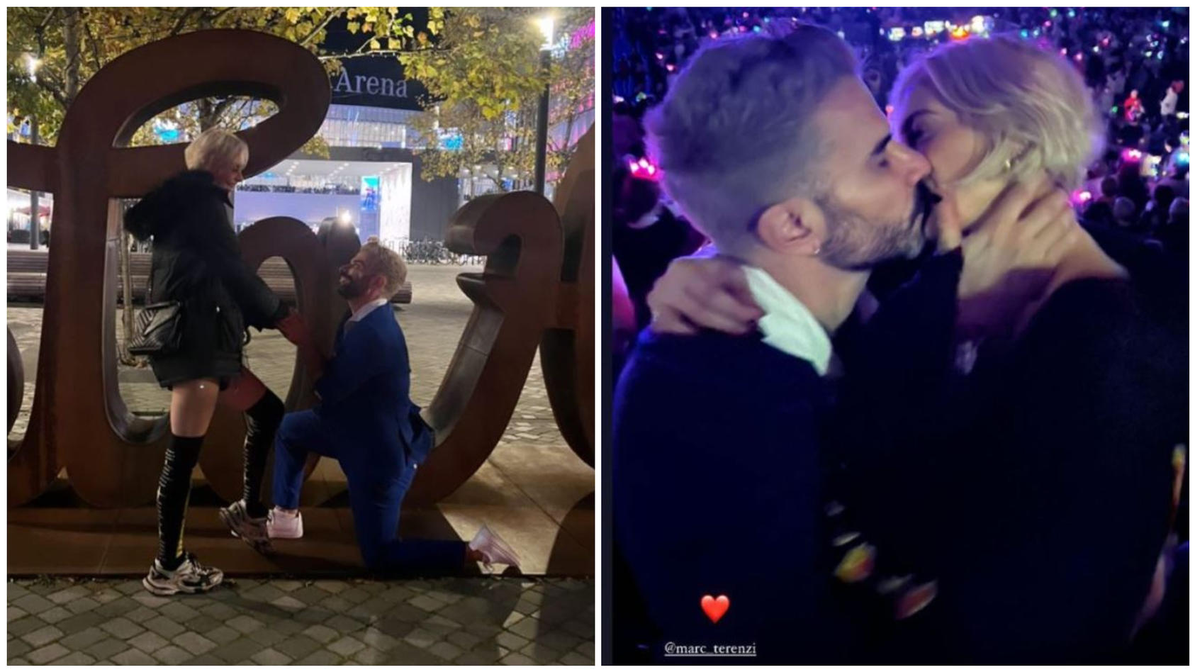 Diese Aufnahmen teilten Marc Terenzi und Verena Kerth bei Instagram. Werden die beiden heiraten?