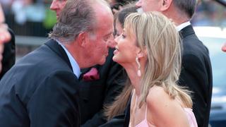 König Juan Carlos und Corinna zu Sayn-Wittgenstein bei den Laureus Award 2006 in Barcelona.