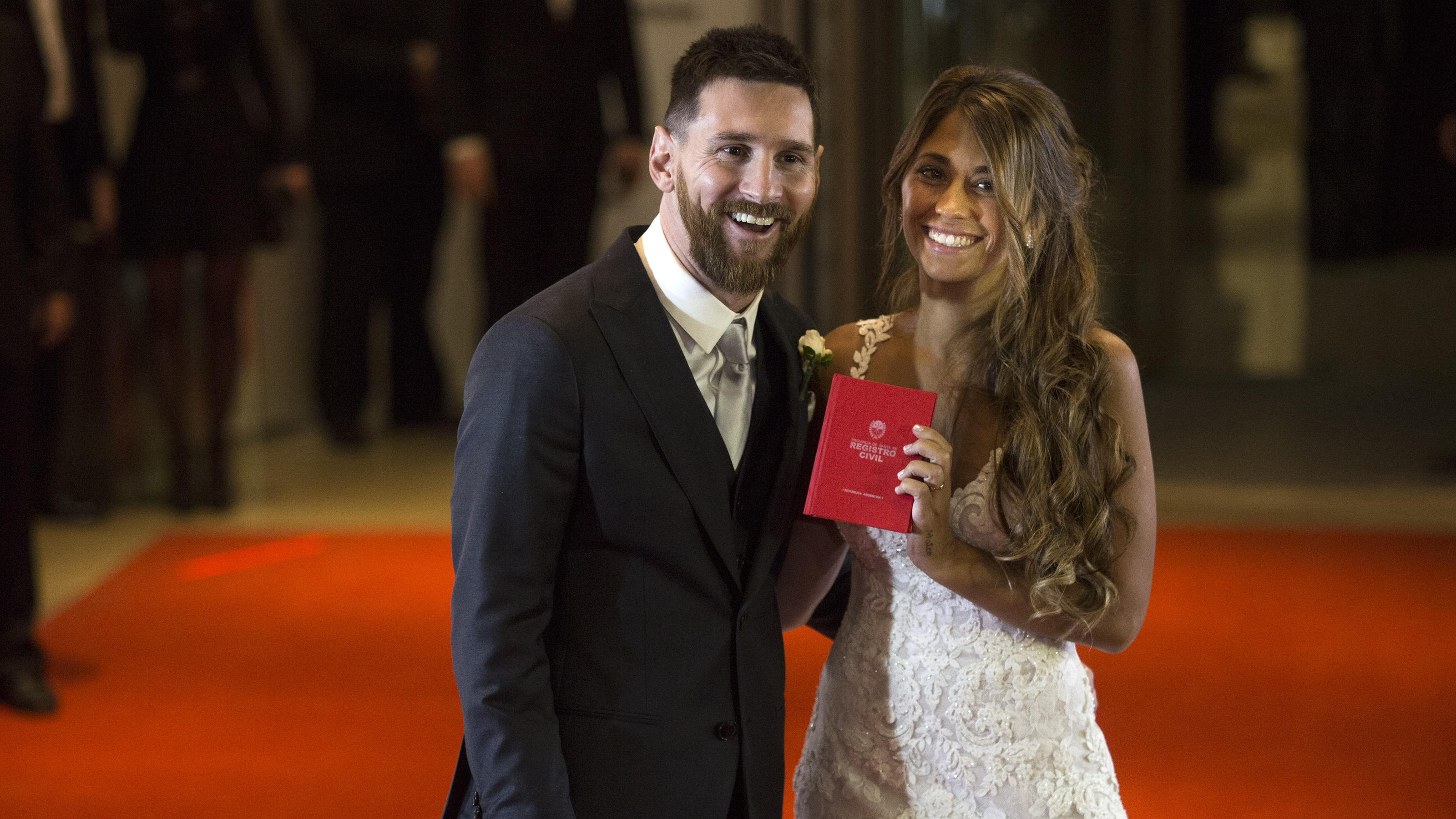 Sind seit 2017 glücklich verheiratet: Lionel Messi und Antonela Roccuzzo.