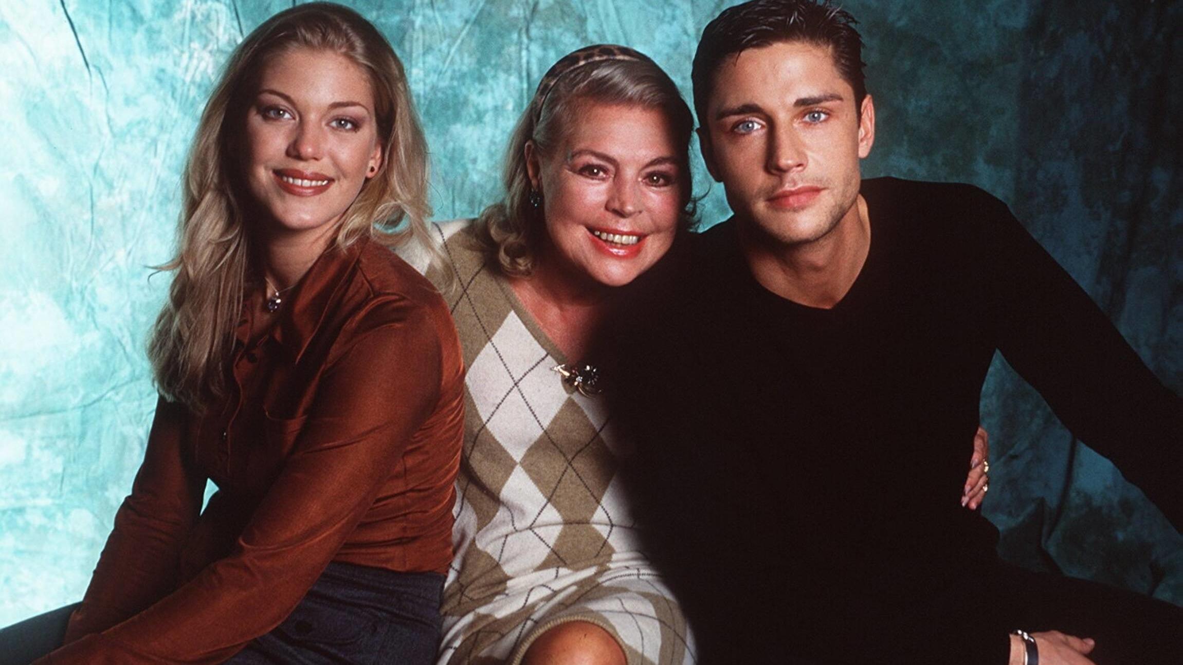  v.li.: Cecilia Kunz, Christiane Maybach, Oliver Bootz im Jahr 1996 bei "Unter uns". 