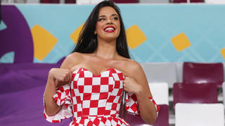 Croatian cheerleader and model Ivana Knoll A Croatia supporter and model Ivana Knoll in the stands before the FIFA World Cup, WM, Weltmeisterschaft, Fussball Group F match between Croatia and Canada, at the Khalifa International Stadium in Doha, Qatar on November 27, 2022. Ivana from Qatar publishes photos and videos with very little clothing, for which she could be arrested.. A Croatia supporter and model has insisted she feels comfortable to wear her daring World Cup outfits without fear of arrest in Qatar. GoranxStanzl/PIXSELL 