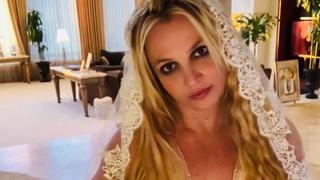 Britney Spears im Brautlook