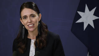 New Zealand Prime Minister Jacinda Ardern speaks during a joint press conference with Australia's Prime Minister Anthony Albanese in Sydney, Australia, Friday, July 8, 2022. Ardern was caught on a hot mic Tuesday, Dec. 13, 2022, using a vulgarity against a rival politician in a rare misstep for a leader known for her skill at debating and calm, measured responses. (AP Photo/Rick Rycroft, File)