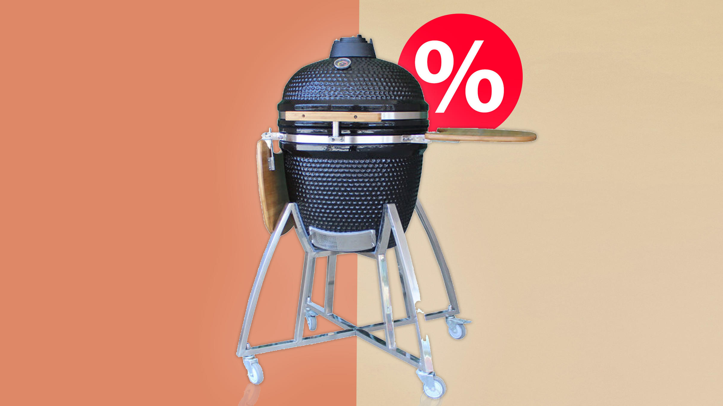 kostet Hälfte! nur Aldi-Alternative Monolith-Grill: die