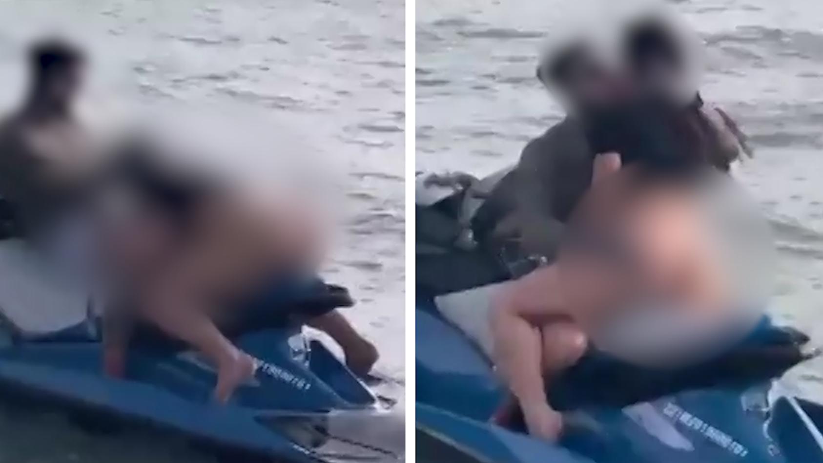 Sex auf jetski