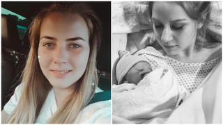 Sarafina Wollny gratuliert ihrer Schwester Loredana zur Geburt ihres ersten Kindes.
