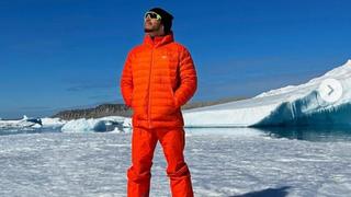 Lewis Hamilton feierte seinen Geburtstag in der Antarktis.