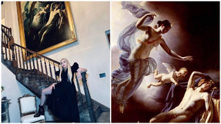 Ein verschollenes Gemälde ist in Madonnas Haus aufgetaucht.