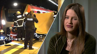 Neele Bronst hier im RTL Interview 2020. Sie ist ganz in der Nähe, als das Unglück auf den Gleisen passiert.