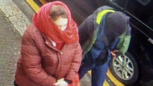 7. Januar in London: Constance Marten und Mark Gordon in London wurden seit ihrem Untertauchen mehrmals von Überwachungskameras erfasst