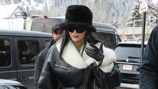 Aspen, CO - Reality star Kylie Jenner rocks a stylish winter ensemble while shopping for toys with her daughter Stormi during their winter getaway in Aspen.Pictured: Kylie JennerBACKGRID USA 30 DECEMBER 2022 *UK Clients - Pictures Containing ChildrenPlease Pixelate Face Prior To Publication*