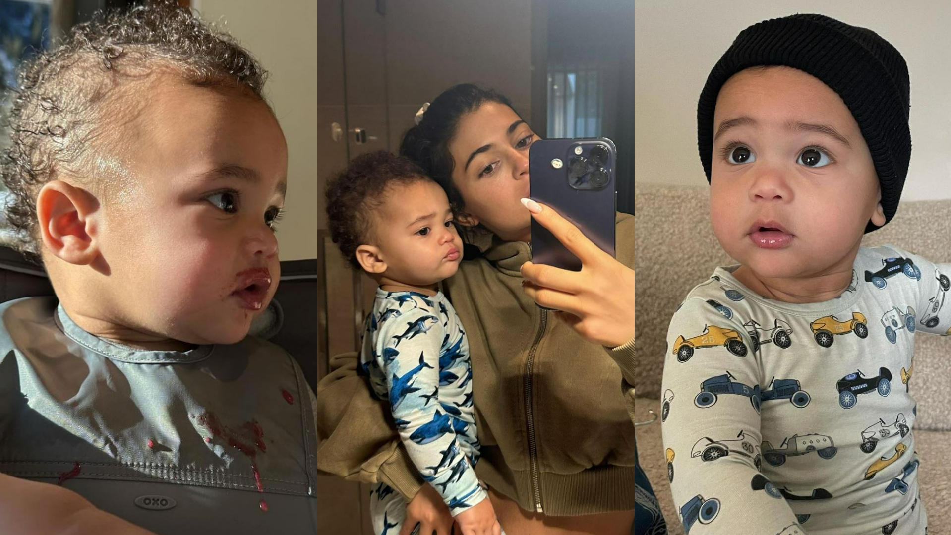 Kylie Jenner hat den Namen und Fotos von ihrem Sohn enthüllt.