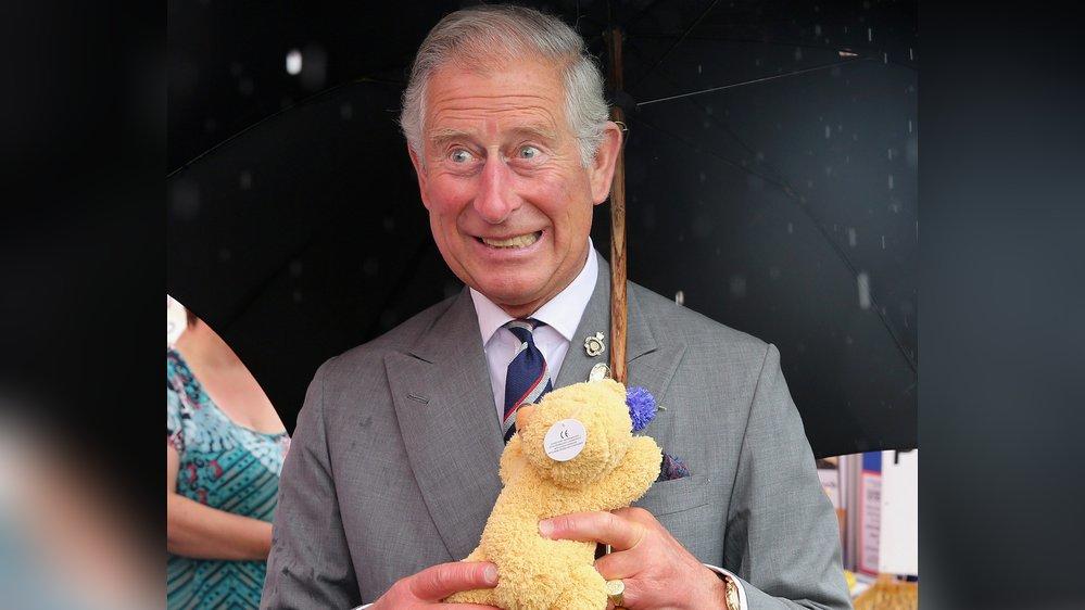 König Charles ist ein Fan von Teddybären