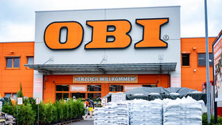  Obi branch in Aachen Brand. In Aachen on June 24, 2021 GERMANY - AACHEN - DAILY
