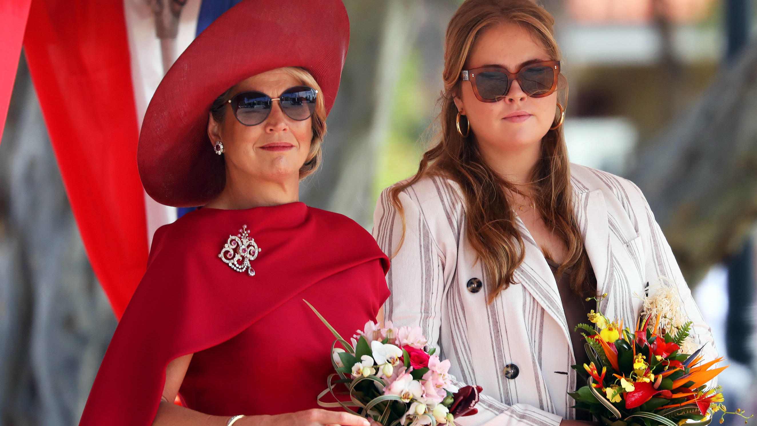 Entertainment Bilder des Tages 30-01-2023 Antillen Princess Amalia and Queen Maxima and King Willem-Alexander visited Aruba, part of the Caribbean of the Kingdom, on the 3rd day of the visit to the Caribbean. Ã‚ PUBLICATIONxINxGERxSUIxAUTxONLY Copyri