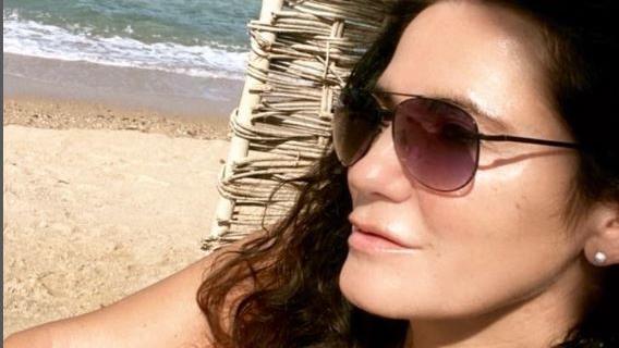 Mariella Ahrens im Urlaub in Ägypten