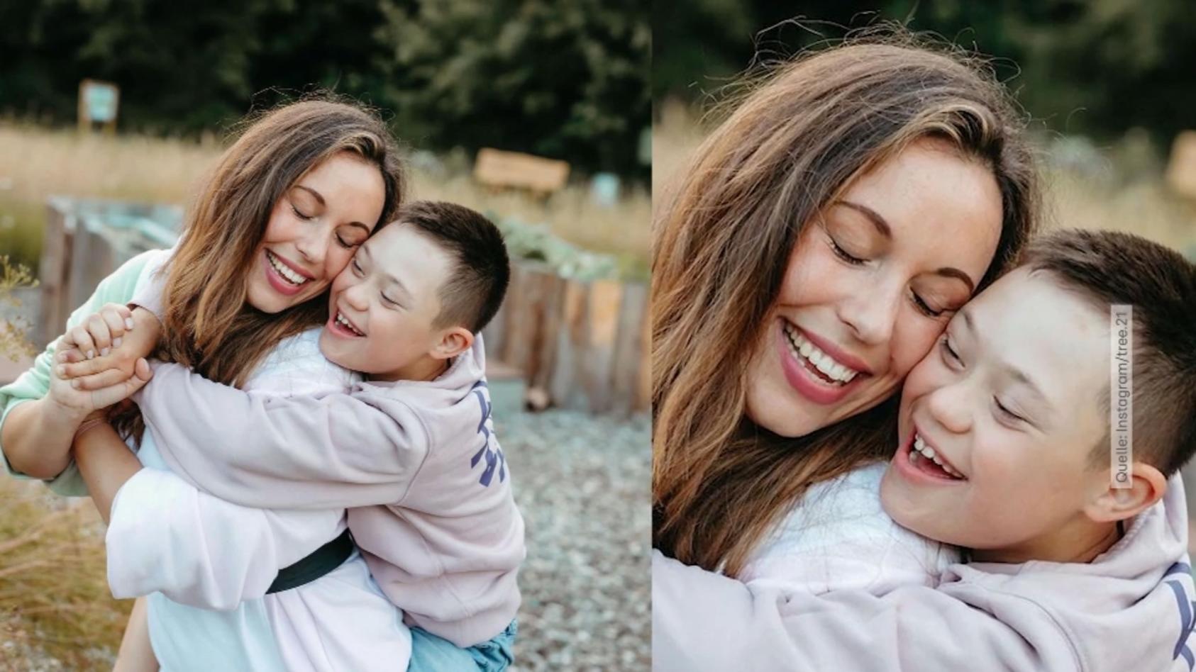 Ihr Sohn hat das Down-Syndrom - Für diese Insta-Mum hagelt es Kritik