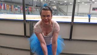 Minna-Maaria Antikainen lief bei der Eröffnung der Eiskunstlauf-EM in Finnland.