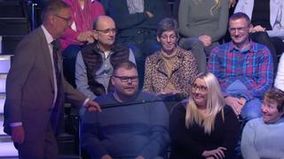 Günther Jauch beim "Wer wird Millionär?"-Publikum
