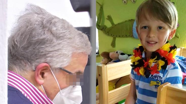Der Arzt Ashraf S. (61, links) hat bei der Behandlung von Jeremy (rechts) Fehler gemacht. In der Folge starb der Siebenjährige.