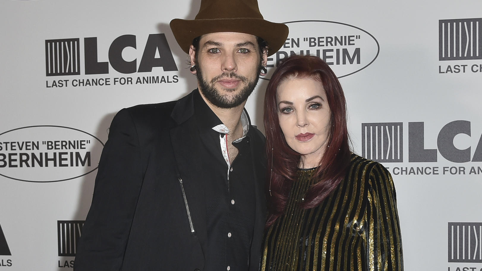 Navarone Garibaldi und Priscilla Presley