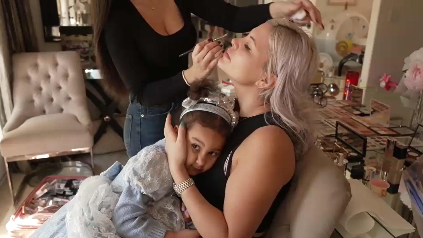 Sophia Vegas und ihre Tochter