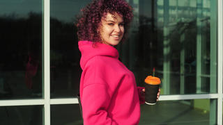 Pantone Trendfarbe Viva Magenta.