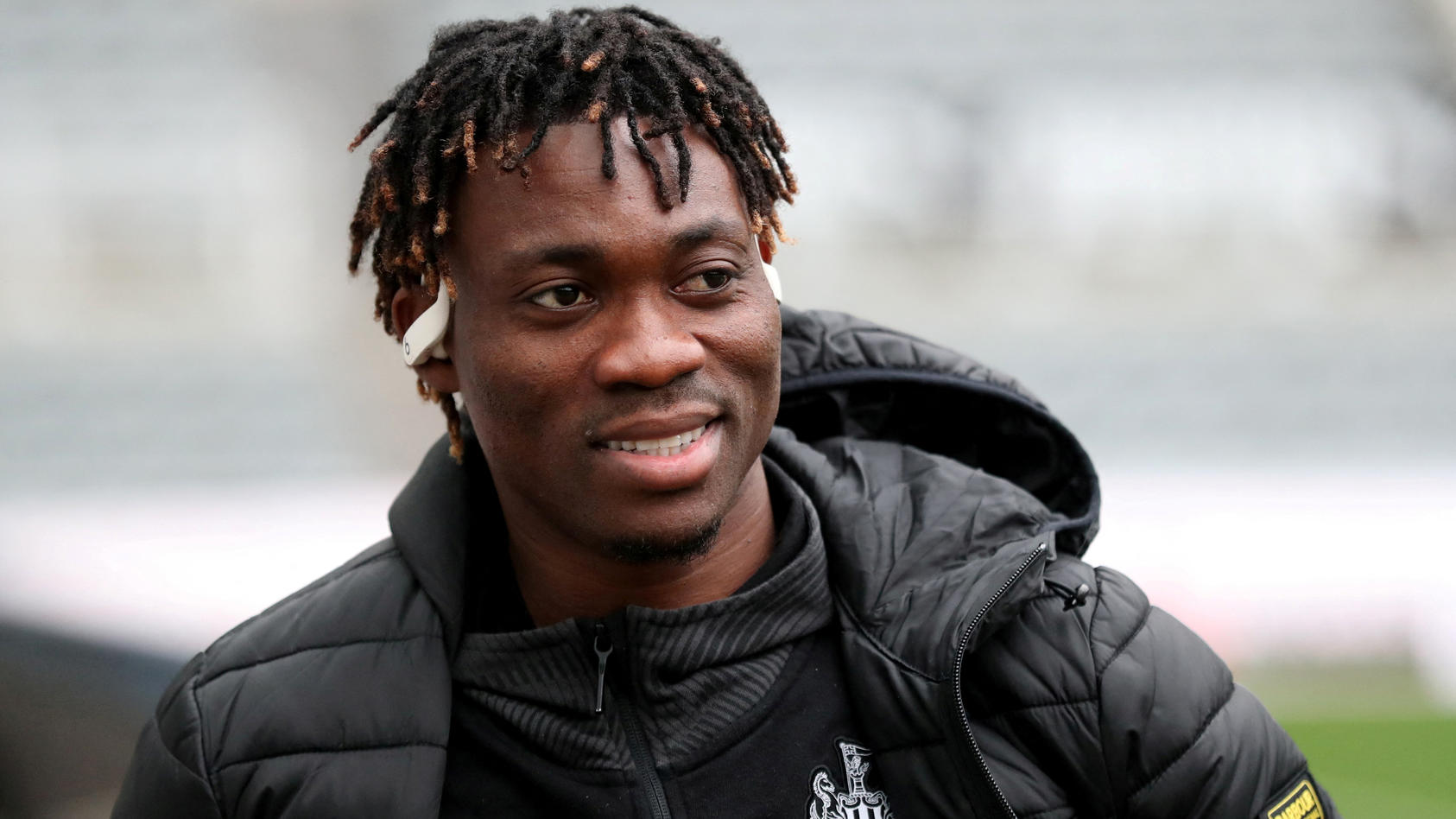 FILE PHOTO: Soccer Football - FA Cup Fourth Round - Newcastle United v Oxford United - St James' Park, Newcastle, Britain - January 25, 2020  Newcastle United's Christian Atsu before the match   REUTERS/Scott Heppell/File Photo