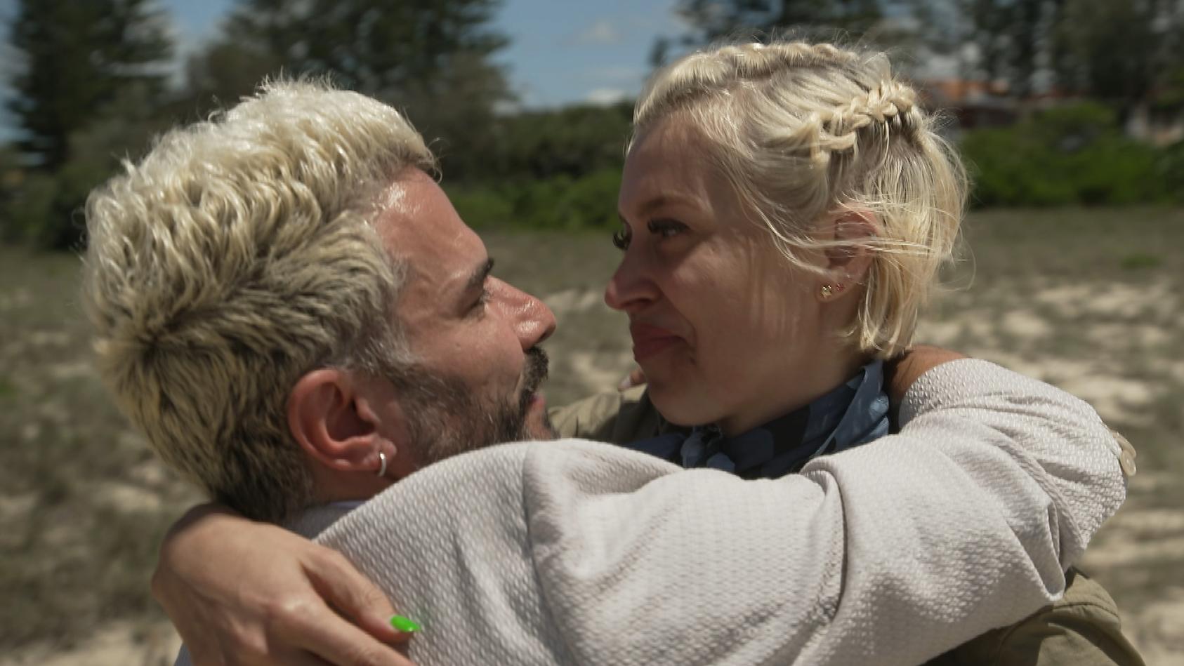 Marc Terenzi und Verena Kerth nach dem Heiratsantrag