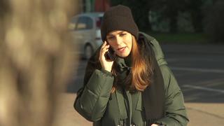 RTL-Reporterin Bella Christophel in Büdingen