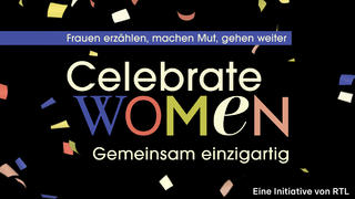Celebrate Women - das Kampagnenmotiv von RTL Deutschland
