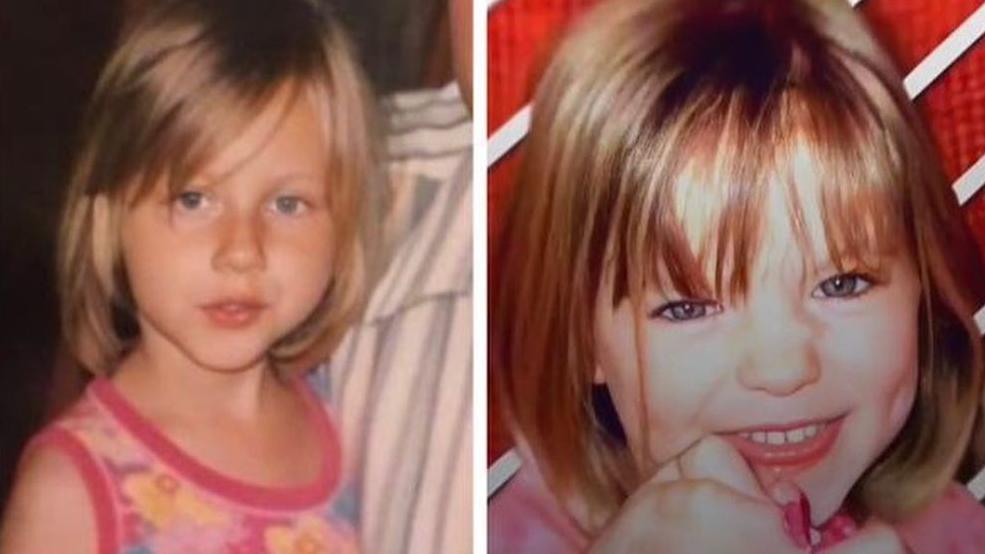 Julia W. (l.) behauptet, Maddie McCann zu sein