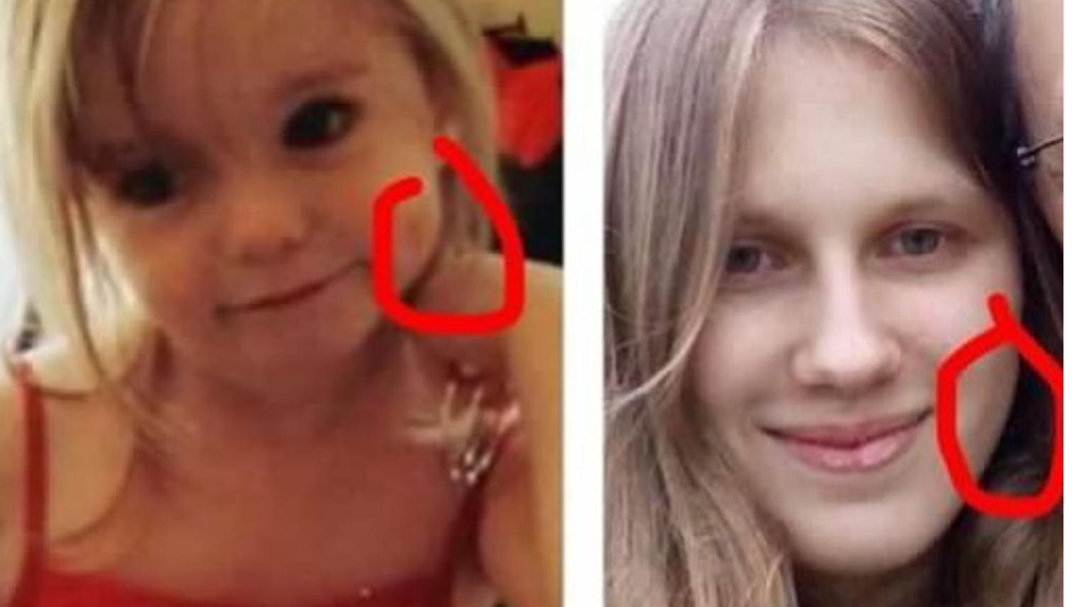 Mit Fotos wie diesem versucht Julia nachzuweisen, dass sie das vermisste Mädchen ist.